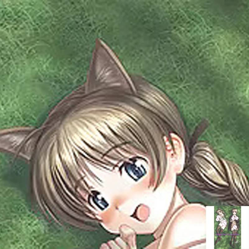 

Dakimakura Anime Pillow Cover Lynette Bishop Double Sided Print Life-size Body Decoration