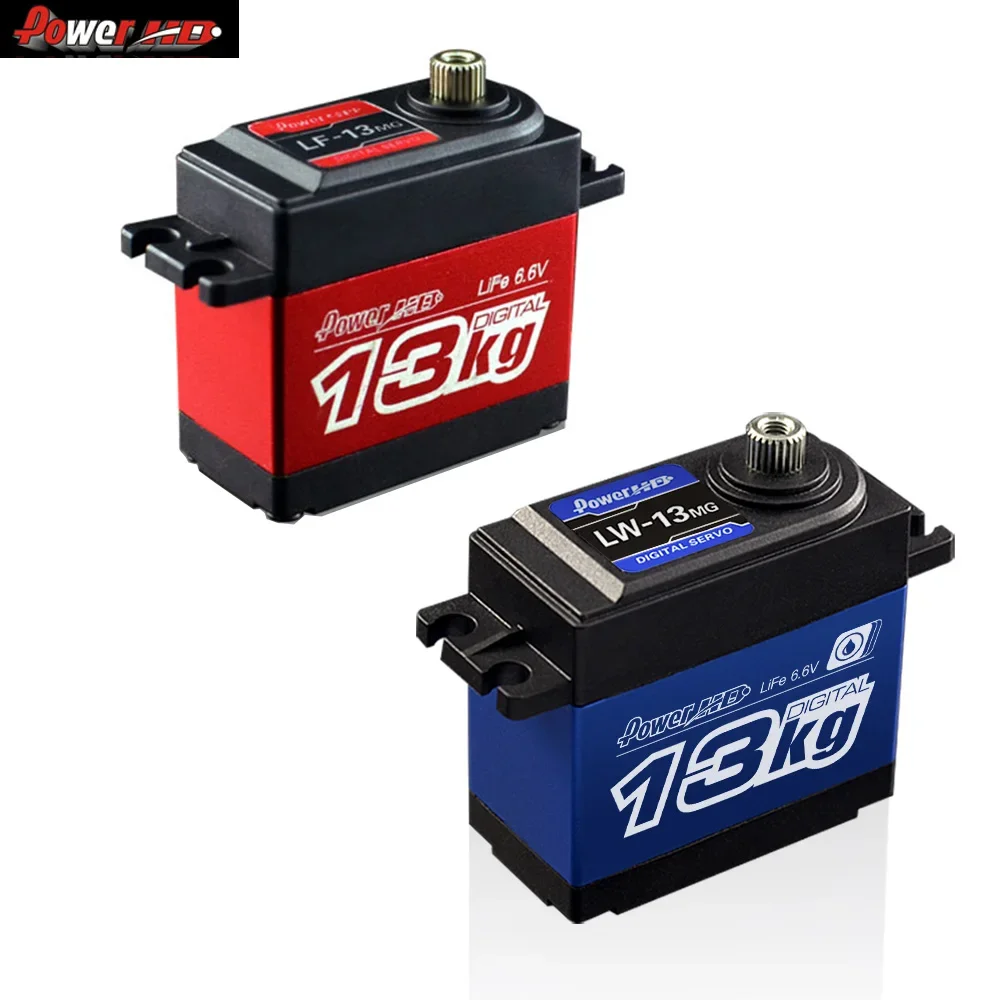 

Power HD 13KG LF-13MG LW-13MG водонепроницаемый металлический механизм с высоким крутящим моментом, стандартный цифровой сервопривод для радиоуправляемого автомобиля, лодки, багги, радиоуправляемого робота/дрона
