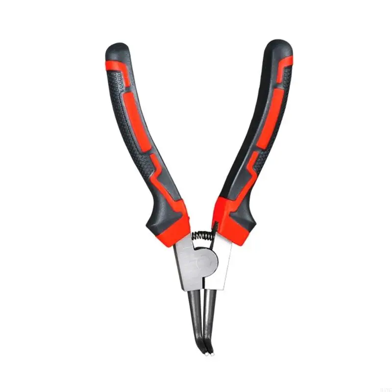 M4yc 7inch Circlip alicate com construção liga endurecida à prova ferrugem para espaços apertados e uso profissional