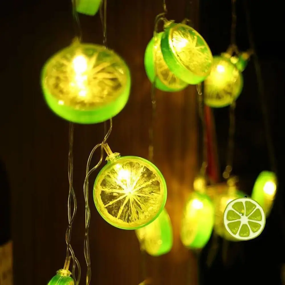 Romantico LED Limone String Light Appeso Ghirlanda impermeabile Luce Creativa Lucine artificiali Tende Natale