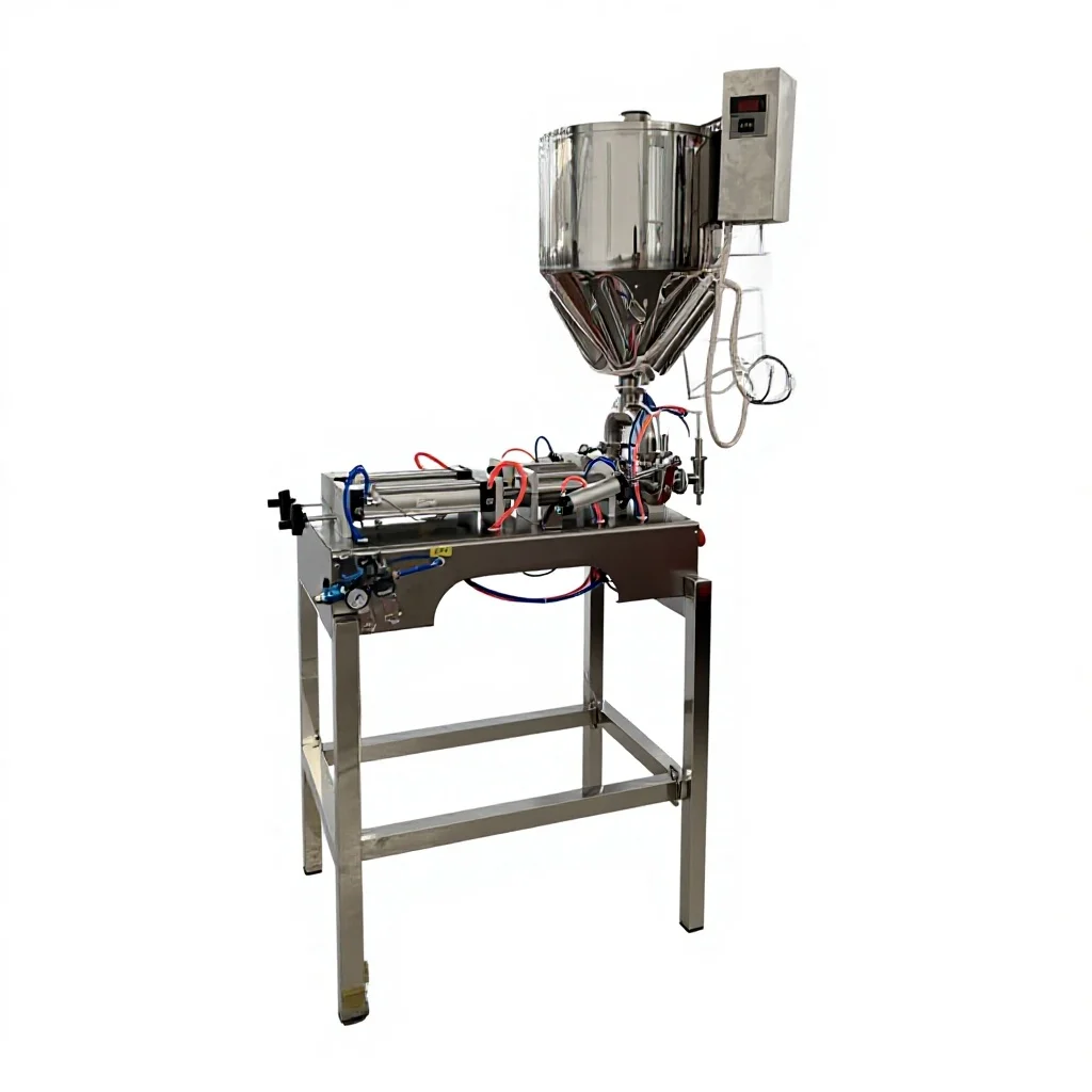 Semi-automatic Yogurt Filling Machine Peanut Butter Paste Filling Machine for Bottles