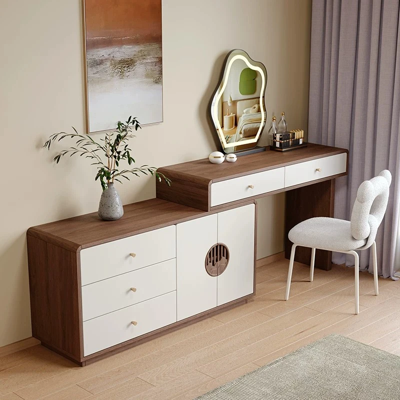 Couches Luxury Dressing Tables Organizer Drawers Workbench Long Vanity Desks Shelves Mirror Penteadeira Bedroom Funiture