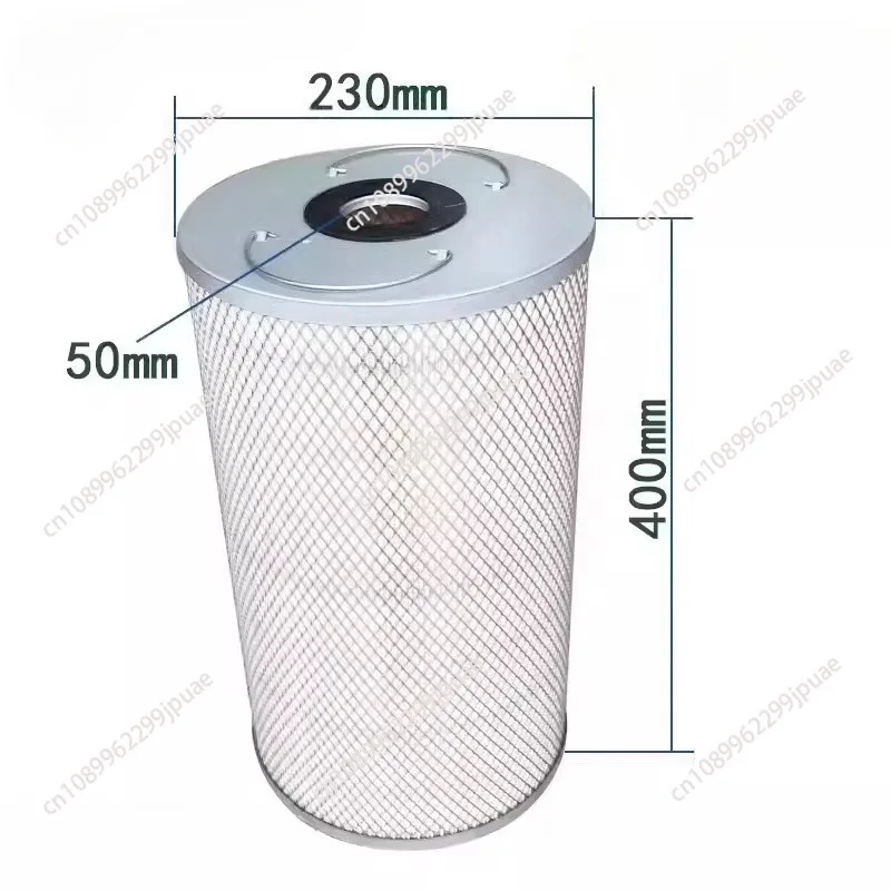 spark filter element reinforced filter paper with mesh Hanba filter 400mm * 230 outer diameter * 50