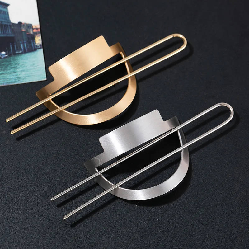 Daily Minimalist Modern Metal Hairpin For Women Versatile Fashionable Ancient Style Hairpin Hairpin headwear