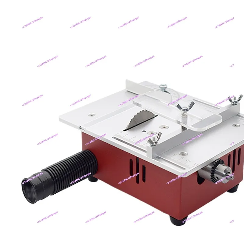 Multifunctional Precision Mini Table Saw Aluminum Alloy DIY Model Small Cutting Machine for Home Use