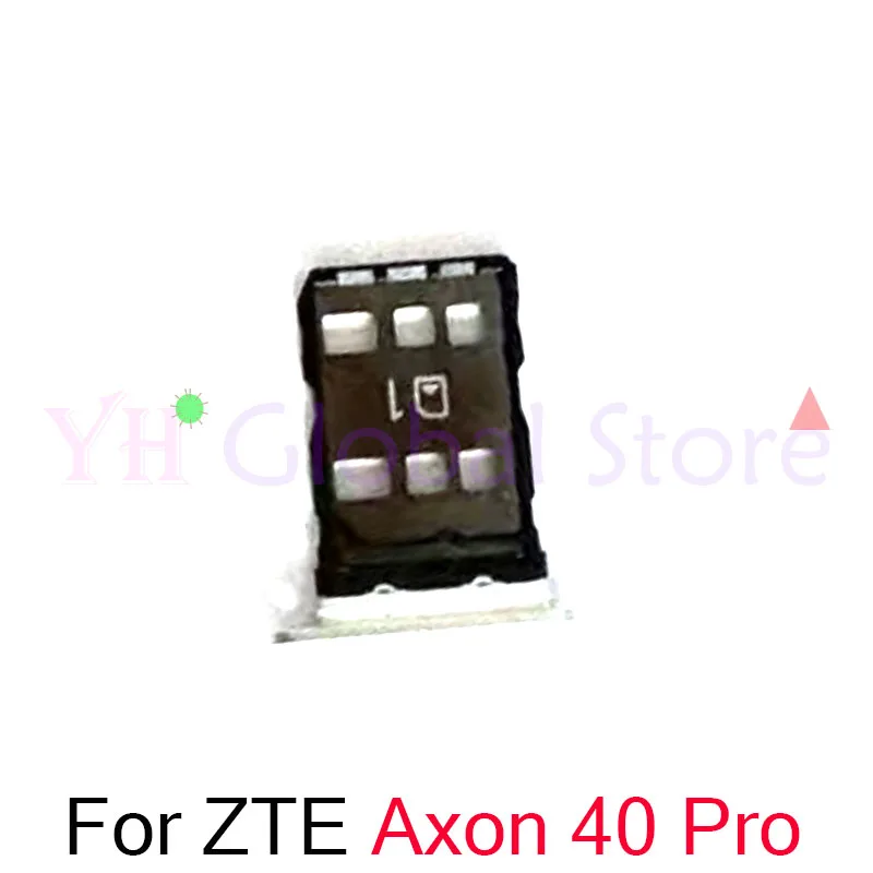 For ZTE Axon 40 Pro Lite Ultra Sim Card Slot Tray Holder Sim Card Repair Parts