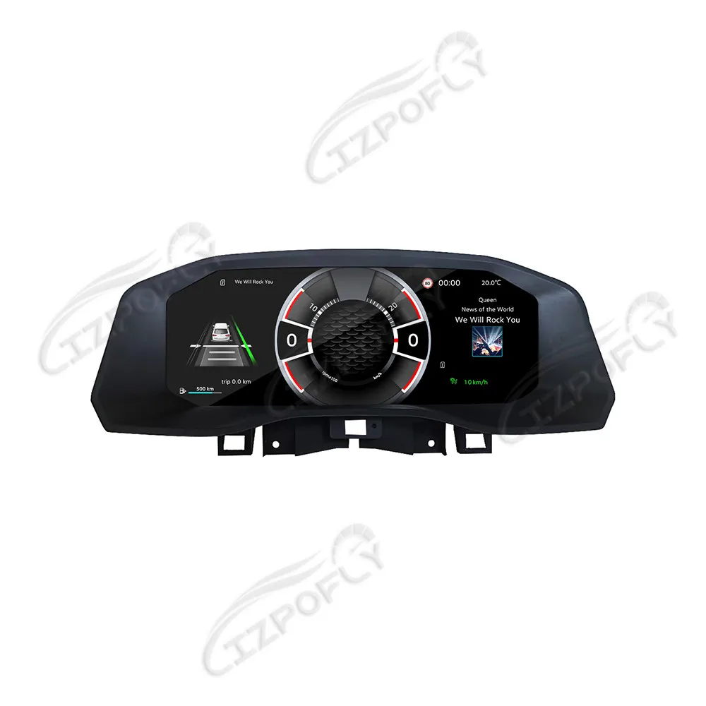 12.3 Inch LCD Car Dashboard Speedometer For Volkswagen Amarok 2017-2020 Digital Cluster Virtual Cockpit Instrument Display Panel