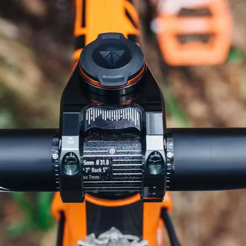 Imagen 2 del producto Tija de 31.8 mm de diámetro, ±10 grados, tija de alta resistencia para bicicletas de descenso de montaña, dirt jump, ultraligera