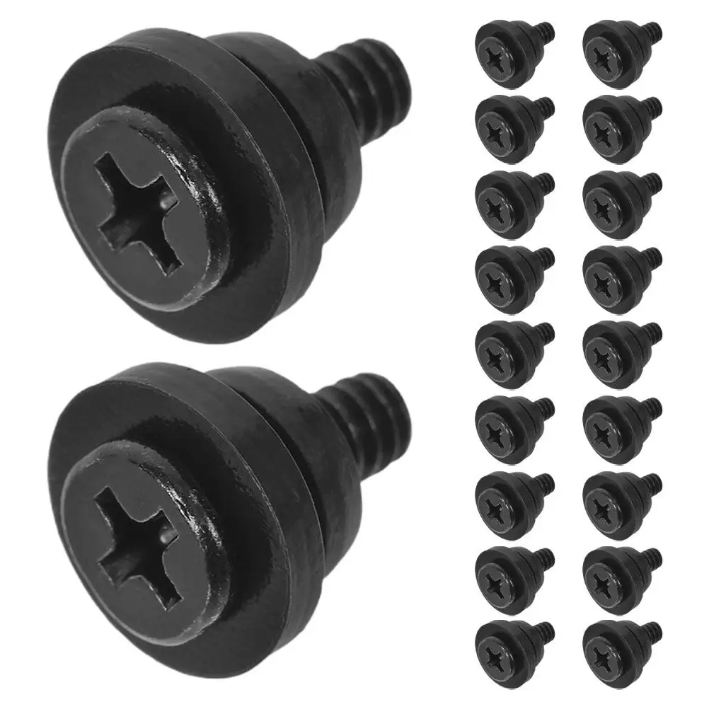 20 PCS Hard Drive Screws Shock Absorption Kit Damping Hdd Mounting Iron Anti Vibration