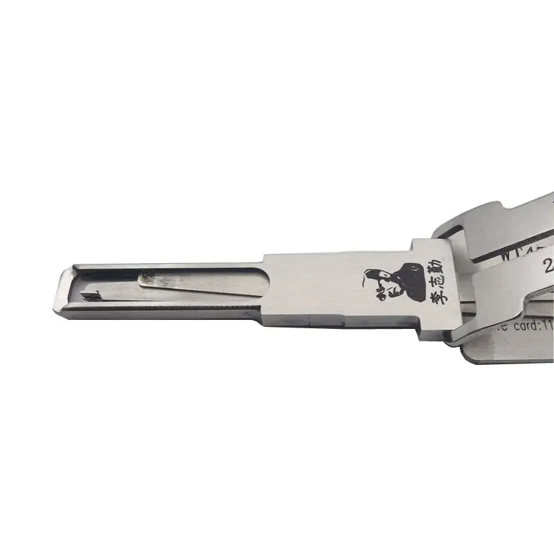 Original Lishi WT47T 2 in 1 Lock Pick Decoder Ignition Car Door Open for BAIC Senova Model Vertical Milling view 4