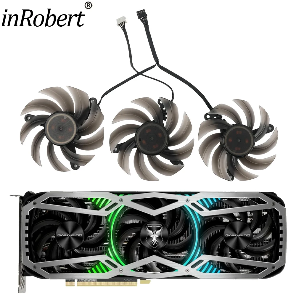 82MM FD8015U12D 12V 0.5A GPU Cooling Fan For Gainward RTX 3060 Ti 3070 3070Ti 3080 3080Ti 3090 Phoenix Graphics Card Cooler