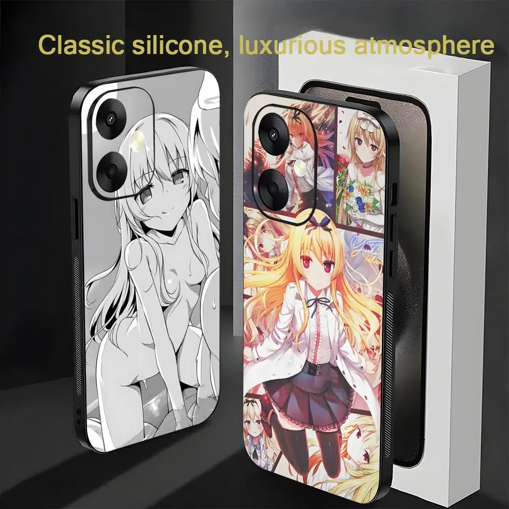 เคสโทรศัพท์ลายอนิเมะ Arifureta สำหรับ Xiaomi Redmi 14C 13C 12C Note14 13 12 11 10 Pro Plus S  แบบนิ่ม สีดำ
