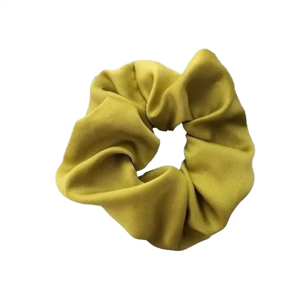 Chic Hair Ring French Style Retro Cloth Hair Band Stretchable Elastic Women Hair Tie For Wedding