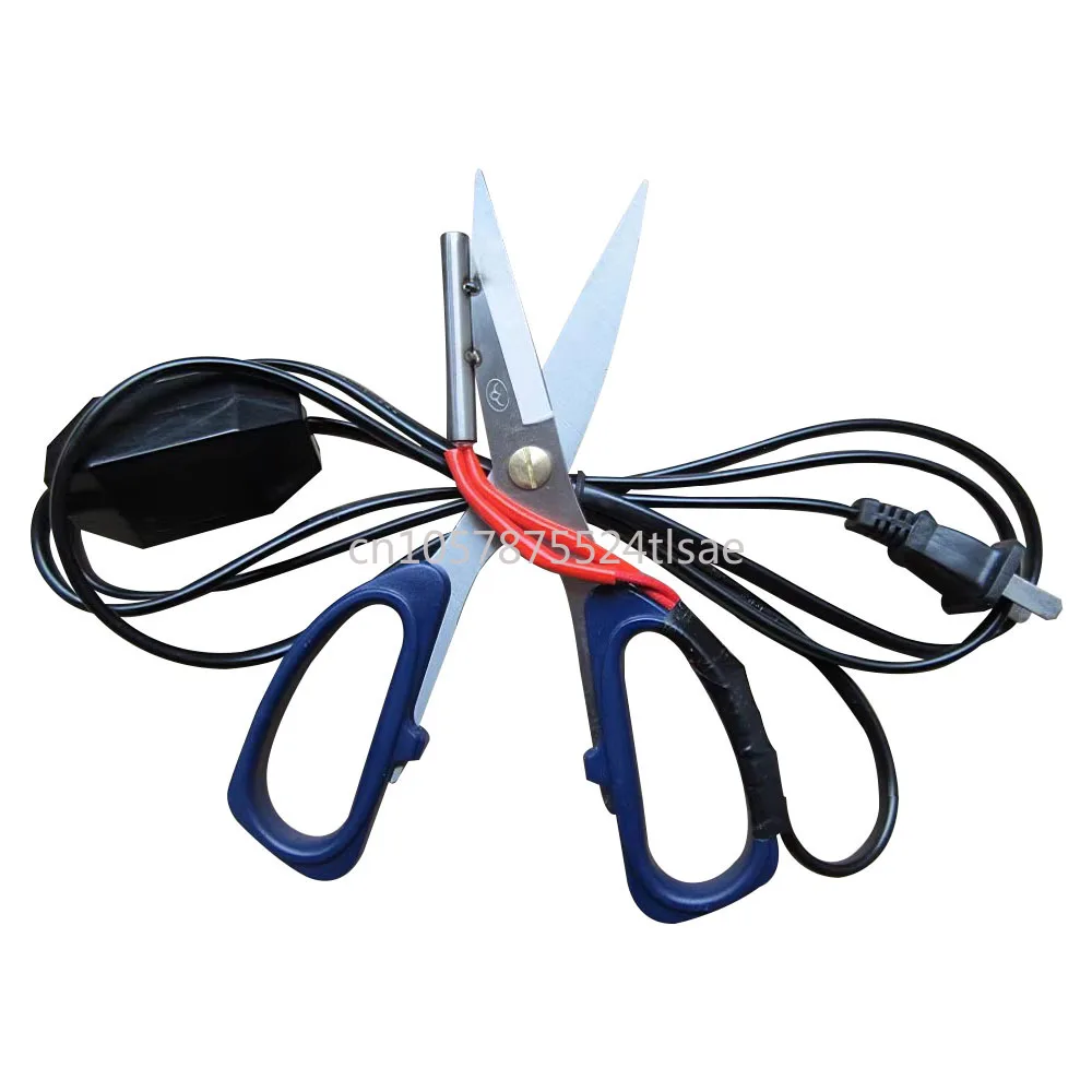 

Electric Heating Scissors Stainless Steel Electric Tailor Scissors Heated Cutting Scissors for cloth cutting scissor