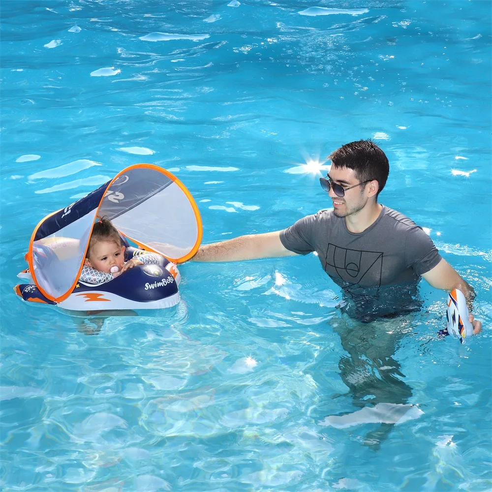 

Swimbobo Inflatable Baby Swimming Float Water Toy Swimming Floats Trainer Child Swim Pool Ring PVC Children Floating For Summer