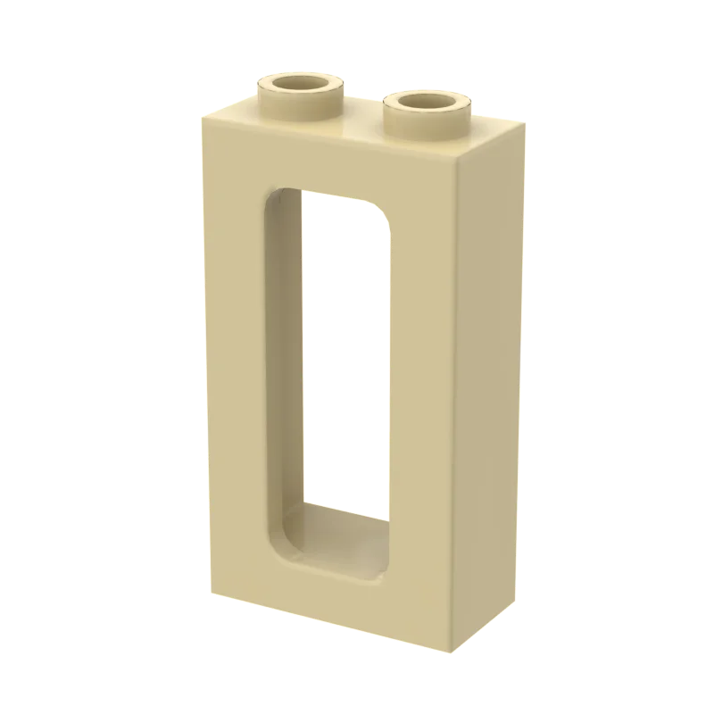 10pcs MOC Brick Parts 4035 Window 1 x 2 x 3 Train Creative Building Blocks Compatible Bricks Replaceable Accessories Kids Toys
