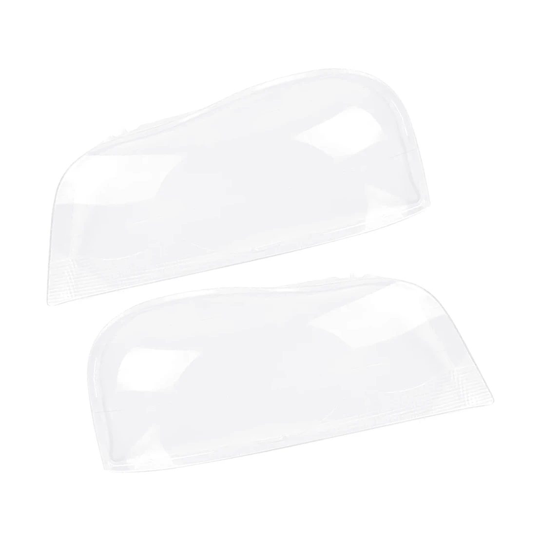 

1 Pair Transparent Plastic Front Headlight Lens Headlamp Covers Lampshades With Adhesive Tape Fit For Volvo XC90 2004-2012 2013