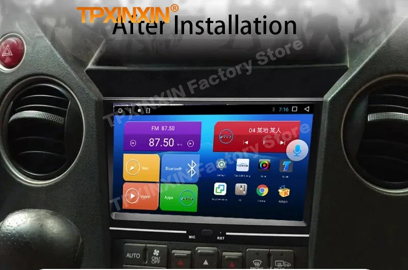 Radio Multimedia con navegación GPS para Coche, unidad principal con Bluetooth, Android, para Honda Pilot 2009, 2010, 2011, 2012, 2013-2015