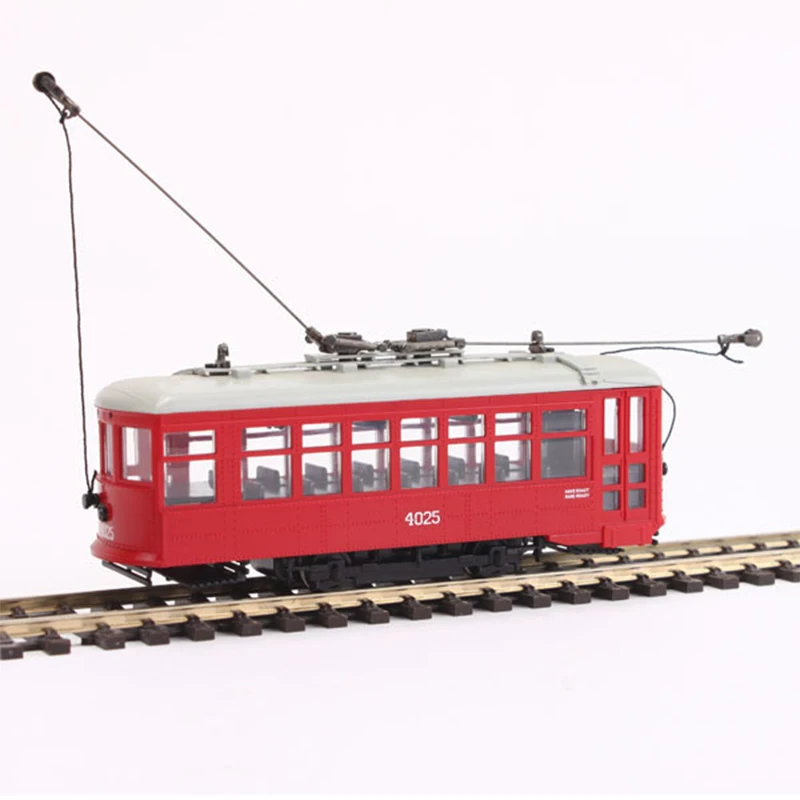 BACHMANN Train Model American Series Simulation Digital Tram with Light 4025 Train Model Toy HO Scale 1/87