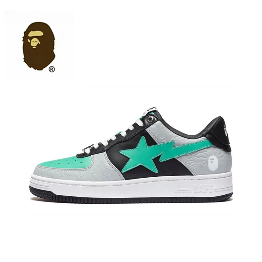 BAPE Sta-Zapatillas deportivas para hombre y mujer, calzado deportivo informal, Sk8, para caminar al aire libre