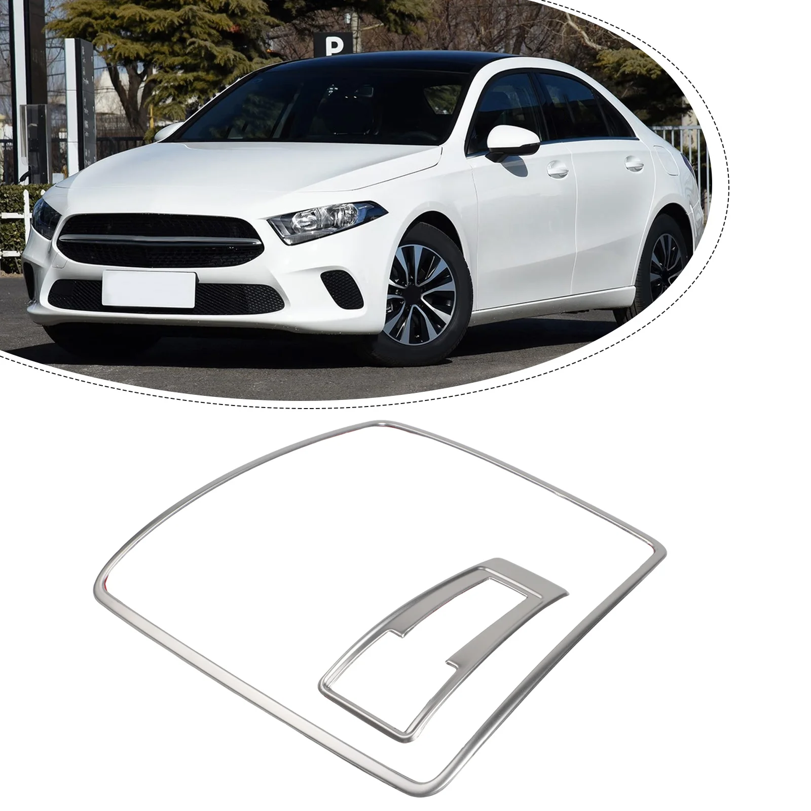 YAFEX Car Front Reading Light Frame Trim For Mercedes For GLA For X156 CLA For C117 2025 Hot Sale Brand. New And High Quality