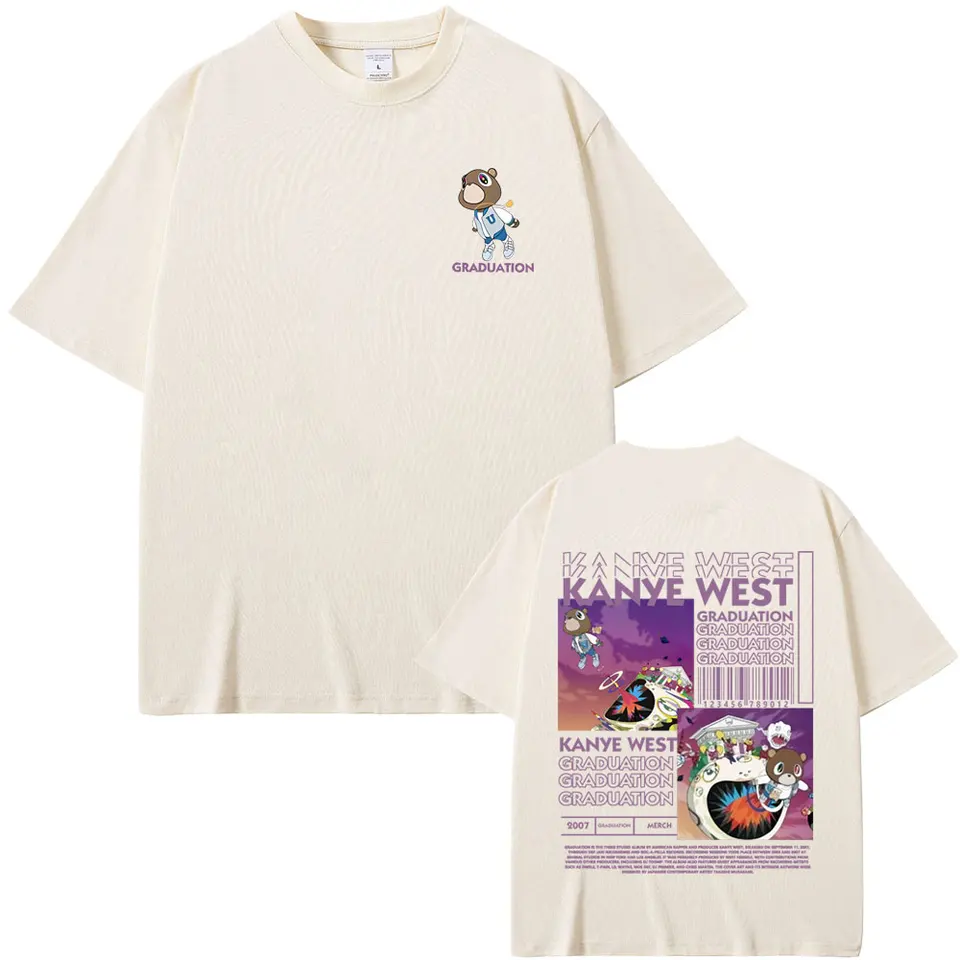 極美品 KANYE WEST カニエウエスト 2005年 ヴィンテージ プリント 半袖Tシャツ クマ Ye ラッパー サイズL 中古 4c071115 極美品 KANYE WEST カニエウエスト 2005年 ヴィンテージ プリント 半袖