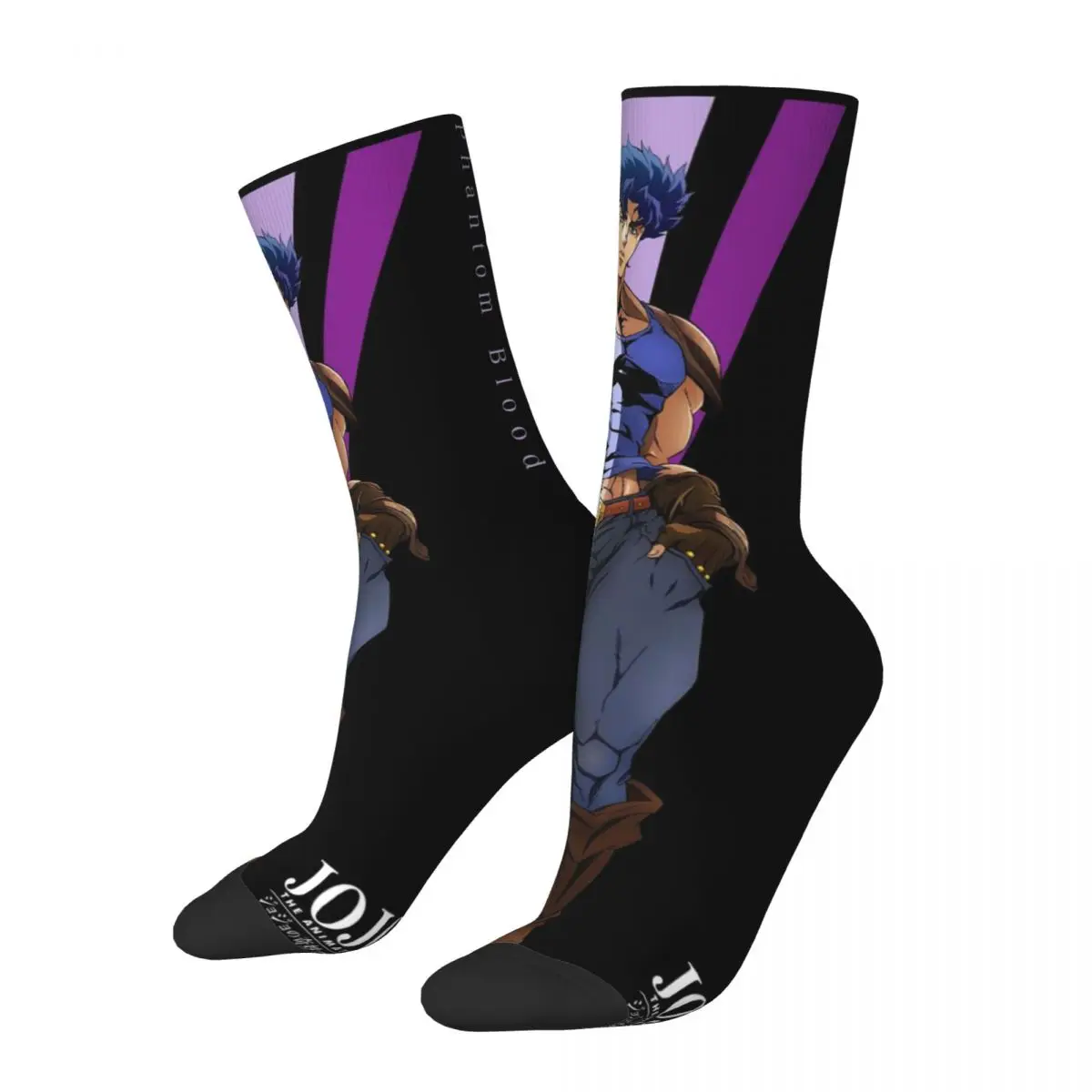 Jojo Bizarre Adventure Men Women Socks,Windproof Beautiful printing Suitable for all seasons Dressing Gifts