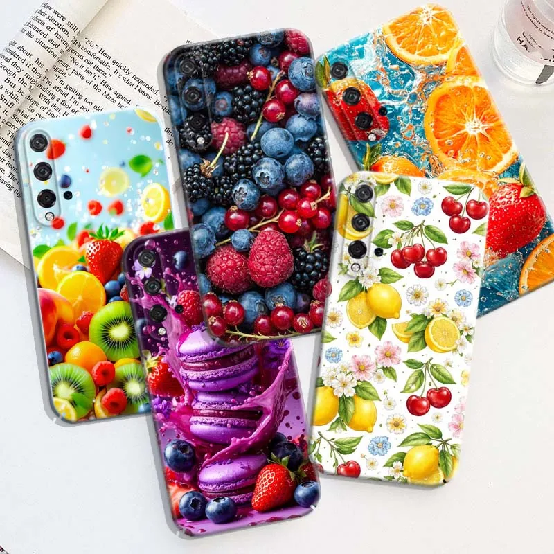 Capa Rígida para Celular com Estampas de Frutas de Verão para Honor Play Magic 8 7 6 X9d X9c X9 X8b X8A X8 500 200 X50 X60 Lite GT Pro