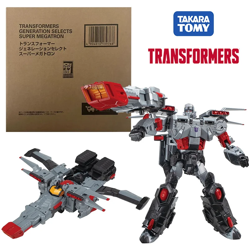 Takara Tomy Transformers Generations Selects Super Magatron 18Cm Leader Class Original Action Figure Model Toy Gift Collection