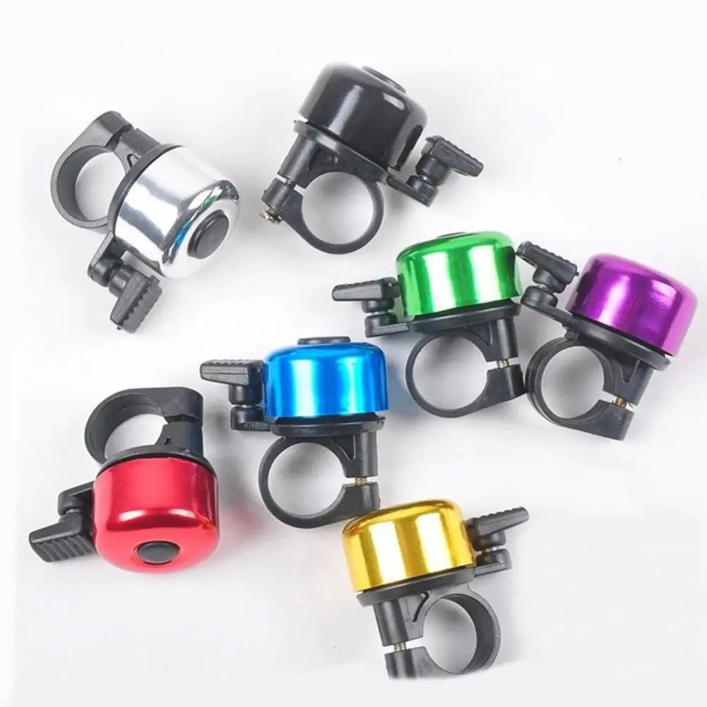 Kids Bicycle Bell Aluminum Alloy Mountain Road Bike Horn Sound Alarm Safety Cycling Handlebar Alloy Ring Bicycle MTB Accessories