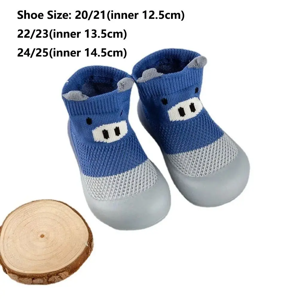 Cute Non Slip Children Todller Shoes Comfortable Lightweight Newborn Toddler Shoes Breathable Cartoon Floor Socks