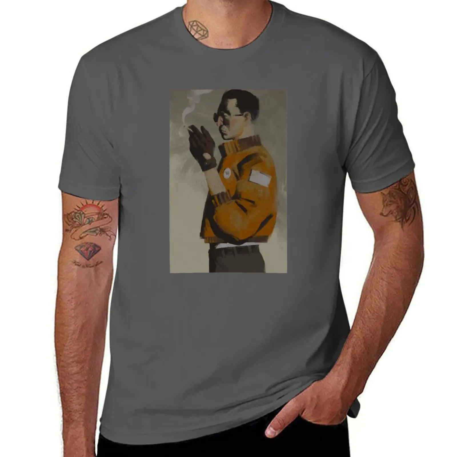 

Kim Kitsuragi T-Shirt Sports Casual Short Sleeve Cotton Tee