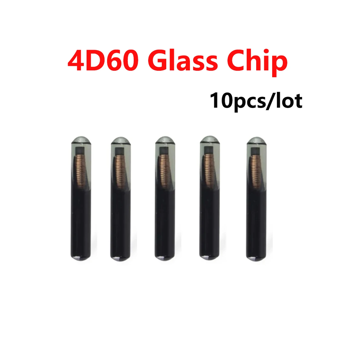 10pcs/lot 4D60 T32 Chip Glass ID 4D 60 for F-ord for Ki-a High Quality Blank Car Key Chip