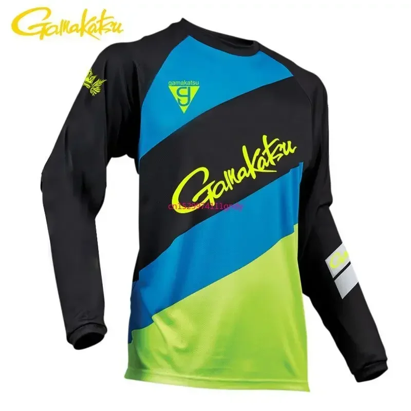 2025 المضادة للعرق الصيد تي شيرت في الهواء الطلق الصيد ملابس رياضية الدراجات الملابس الشمس حماية تنفس الصيد التي شيرت