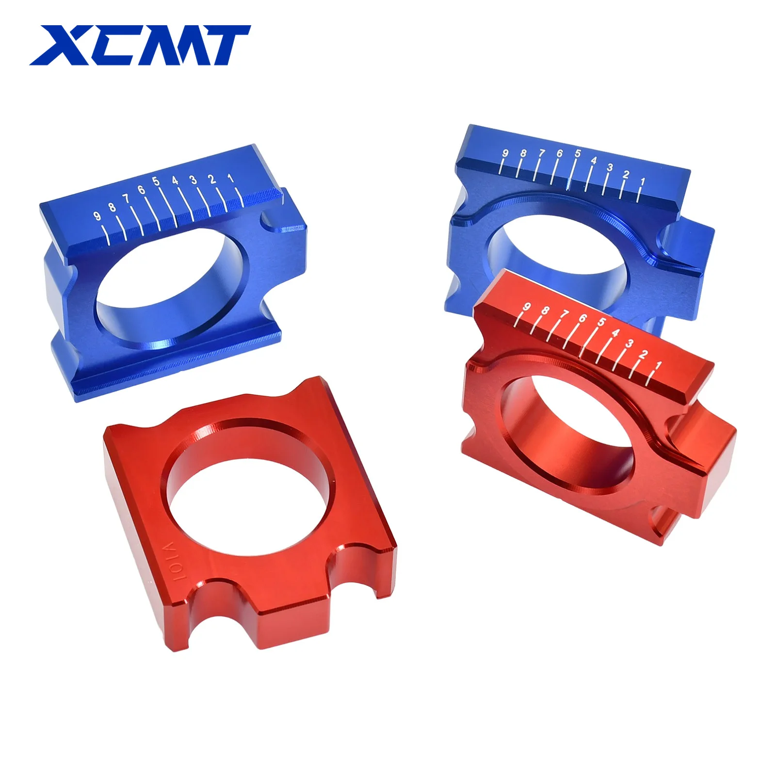 Motorcycle accesorios Rear Chain Adjuster Axle Blocks For honda CRF250R CRF450R CRF250X CRF250RX CRF450X CRF450RX CR 125 250 CRF