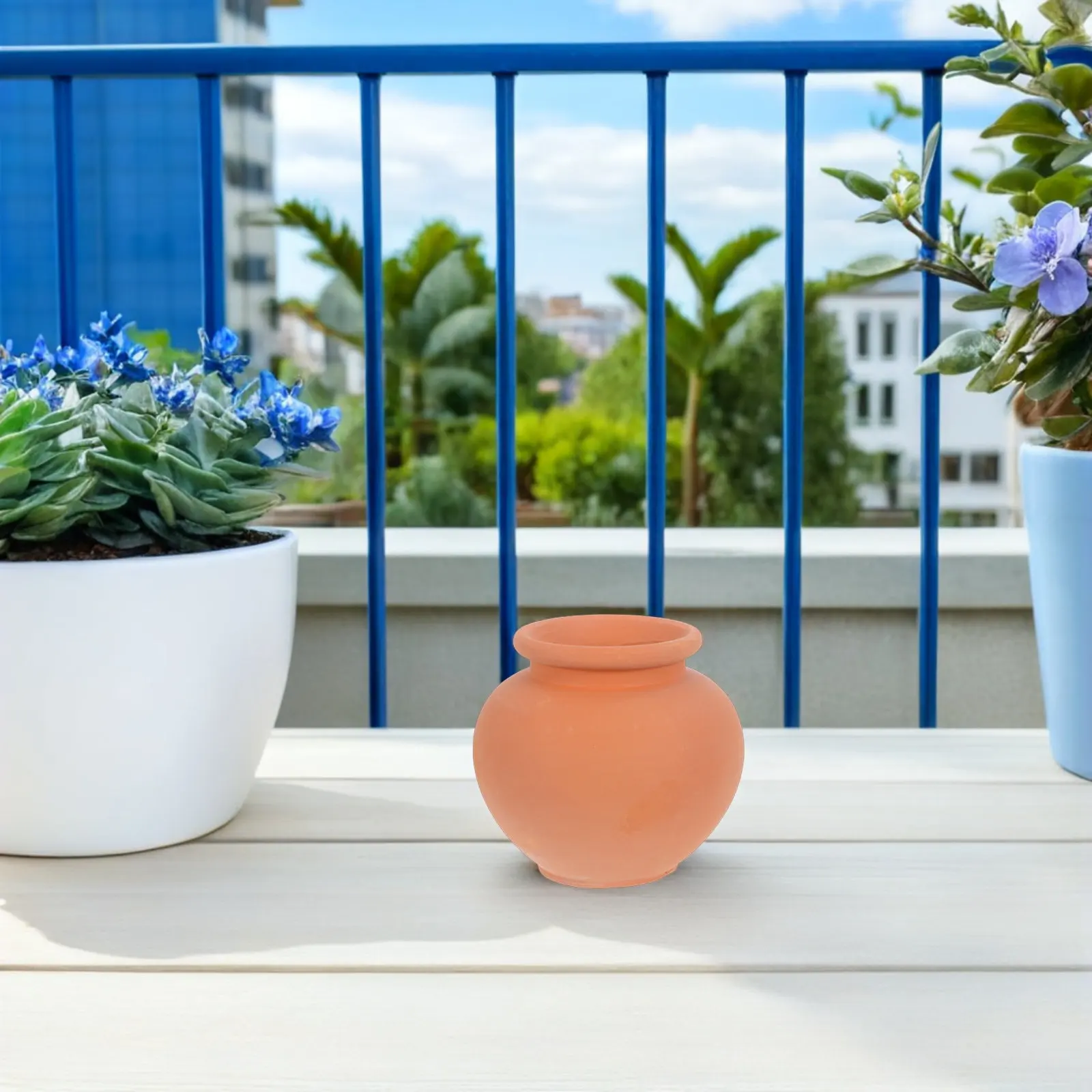 Automatic Plant Waterer Terracotta Watering Cone Self Regulating Drip Irrigation Device for Indoor Outdoor Plants Vacation Busy