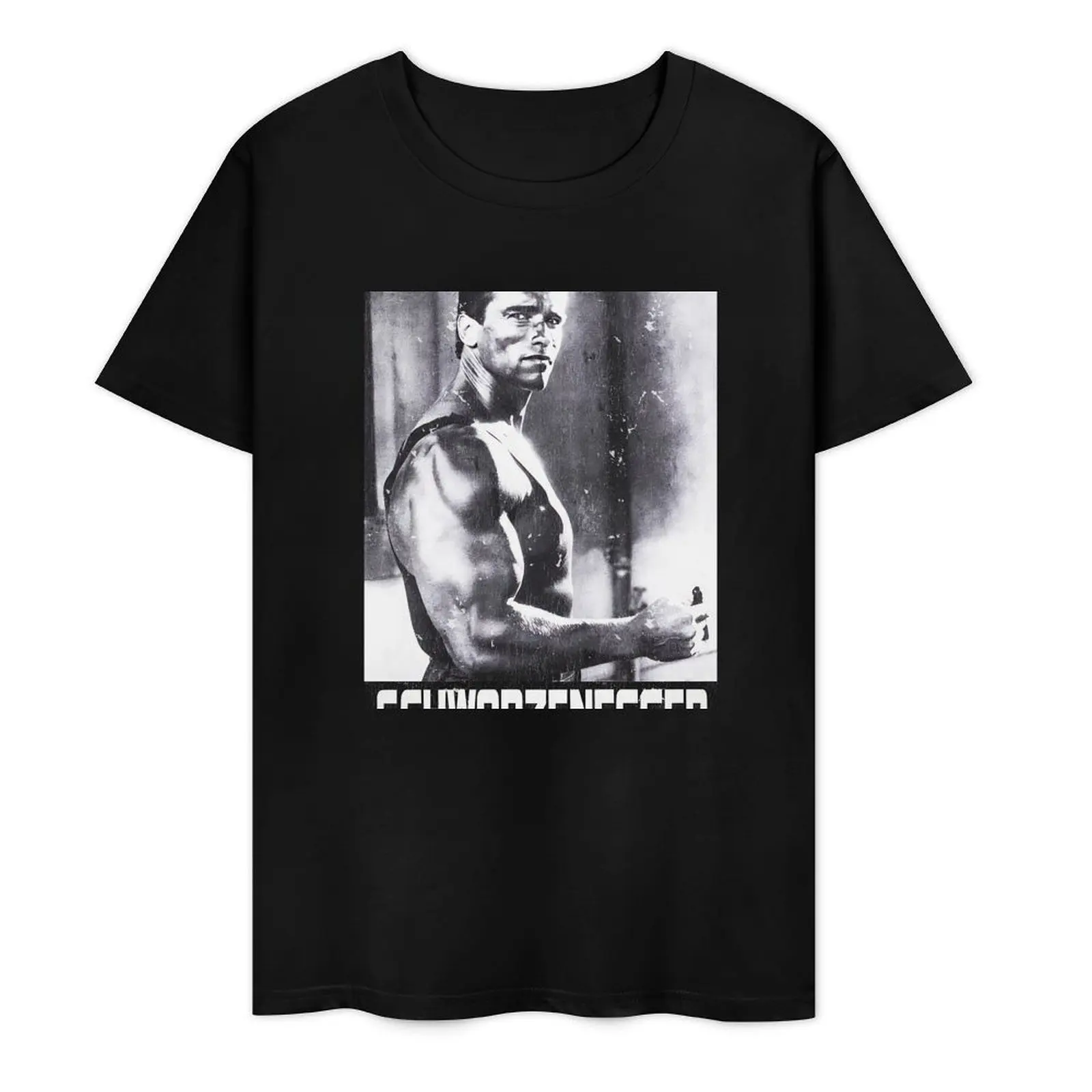 

Schwarzenegger, Arnold T-Shirt blacks customs customizeds cotton graphic tees designer t shirt men