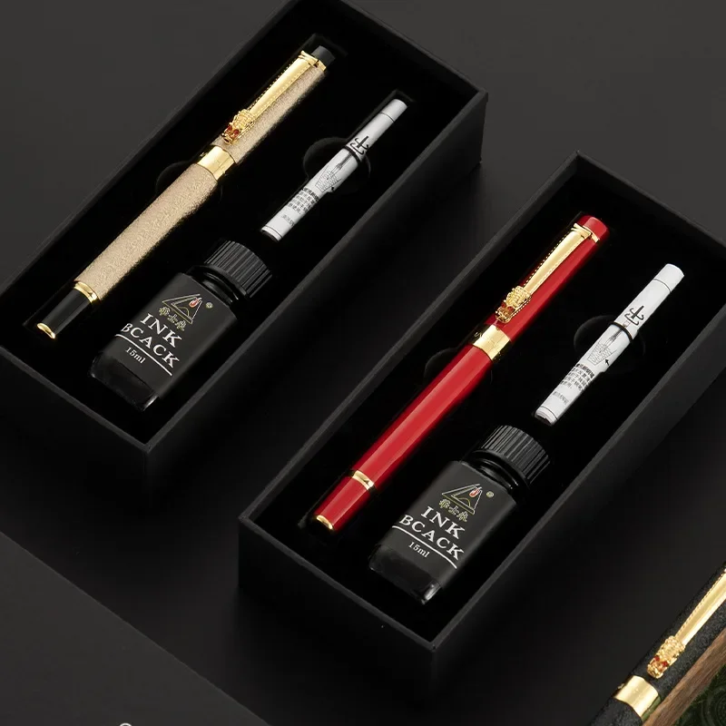 

Набор металлических ручек, высококачественный набор канцелярских принадлежностей для делового подарка, рождественский подарок и подарок на руки