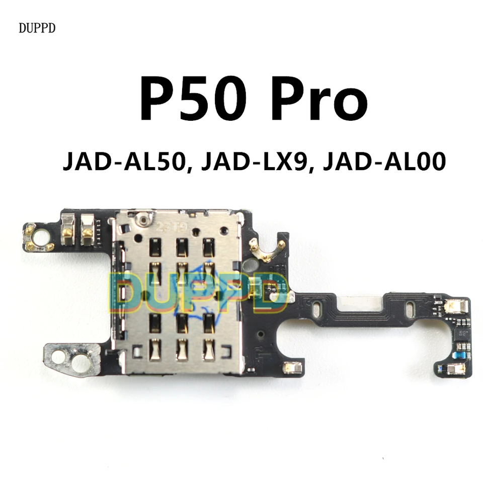 For Huawei P50 Pro P50Pro SIM Slot Holder Conecction board Card