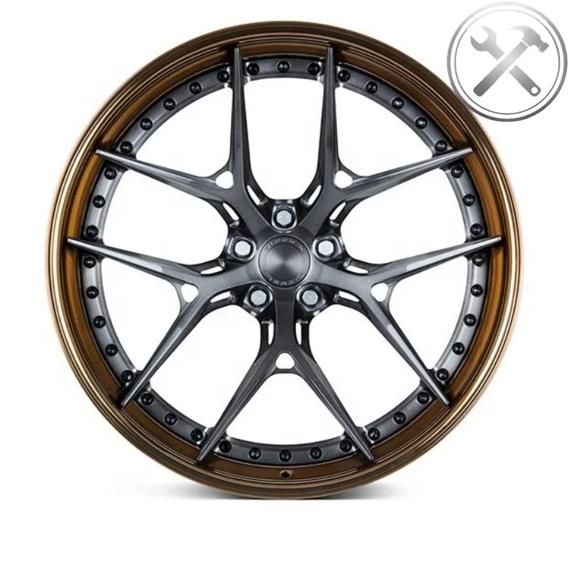 

Customized Monoblock 2 Piece 3 Piece Forged Alloy Wheels High End Racing Style Aftermarket Replacement Rims