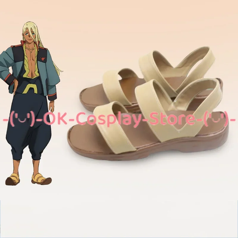 [Personalizowane] Buty do Cosplayu Shaddiq Zenelli Anime The Witch from Mercury Rekwizyt do Roleplay Anime na Halloween Botki ze Skóry PU