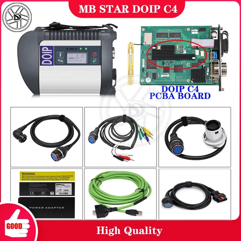 Best quality DOiP MB STAR C4 plus car Diagnosis tool DAS programmer 03.2023 internal WiFi C4 SD MB car truck tester 2023 DOiP