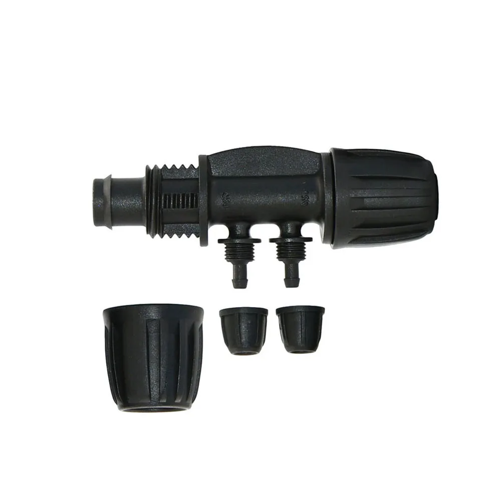 PE Pipe 20mm x 4/7mm 16mm x 1/4 Hose Splitter Connector Reducing Fittings For Garden Greenhouse Farm