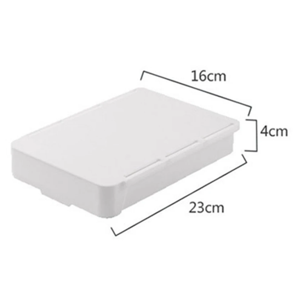 Management Box Cable Management Box Storage Box Under-Desk Seamless Paste Storage Box Hidden Organizer Home Storage VC