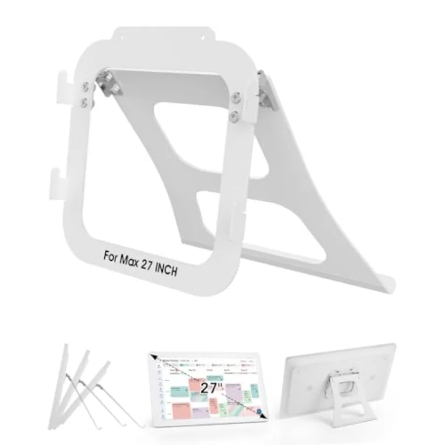 

Adjustable Desktop Stand Designed for Skylight Calendar Max 27" Tabletop Viewing Stand with Hook-and-Knob Locking Silicone Cont