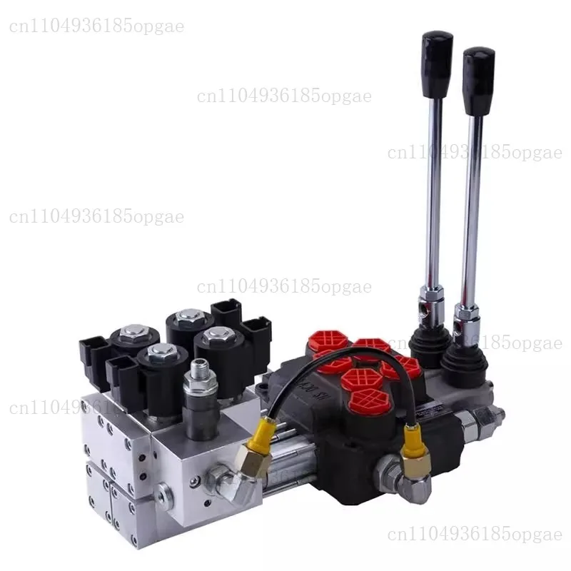 Hydraulic Multi-way Valve Distributor Series 31.5MPA High-flow Integral/split Type Manual Directional Control Valve