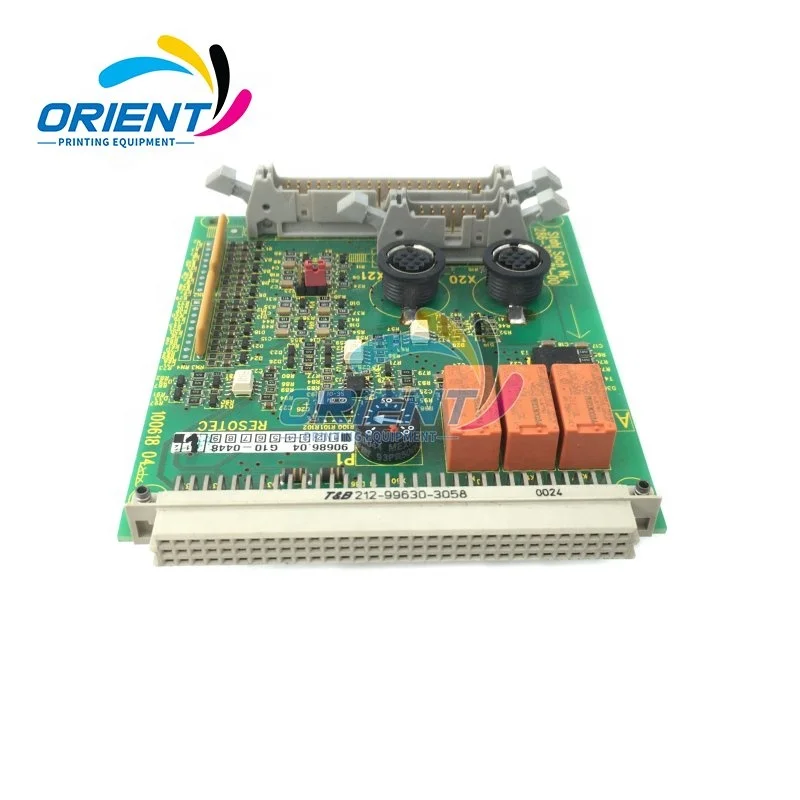 Original 100618 04 RESOTEC Card 286-302-01-00 PC Card for Stahl Folding Machine Folder Machine Electronic Card