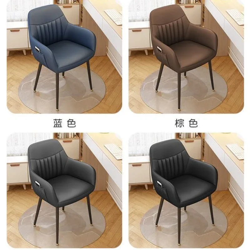 Home Computer Chair Comfortable Bedroom Makeup Stools Writing Student Study Desk Backrest Office Dressing Chairs Gaming Chair