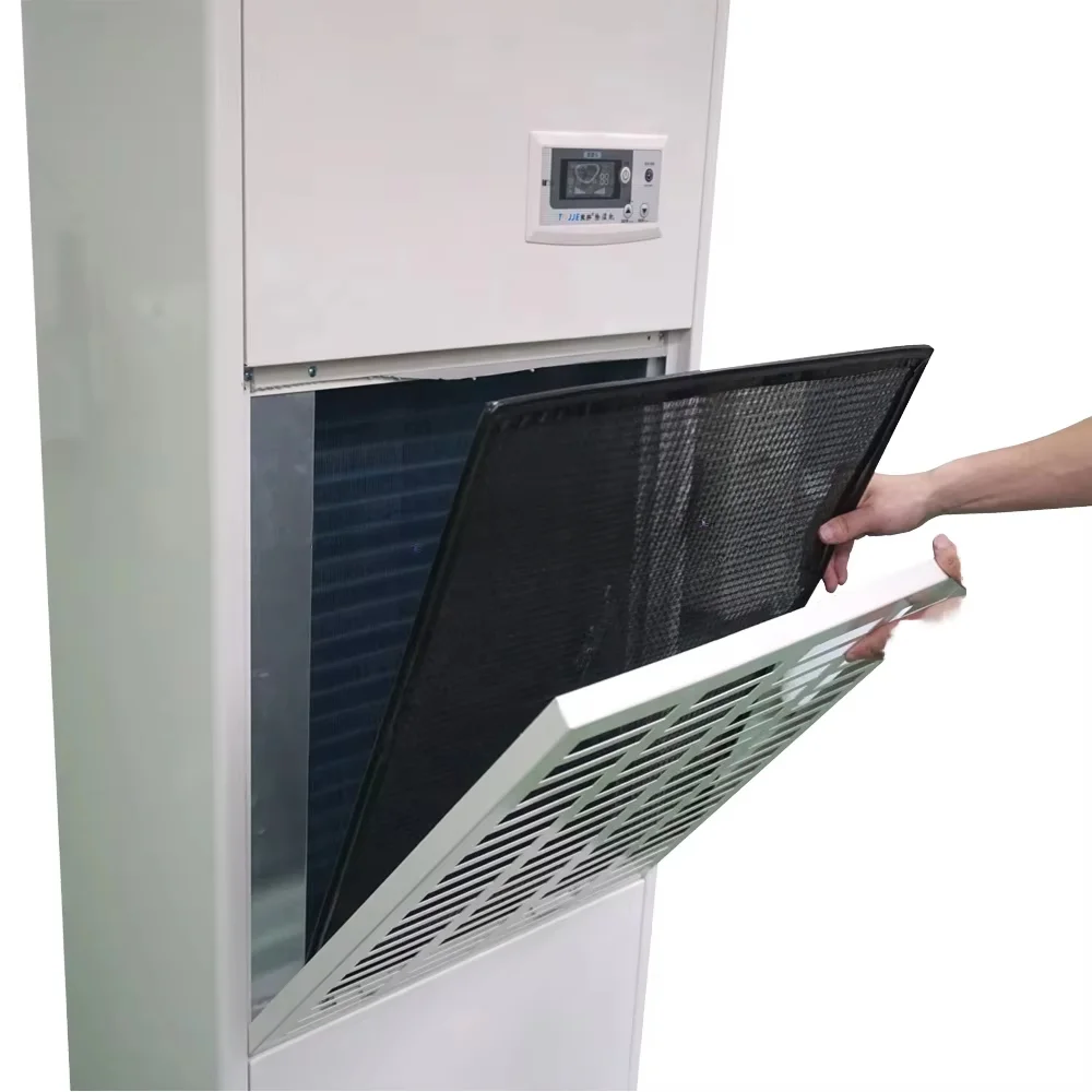 168L/D 350P/D Efficient Compressor-Based Industrial Dehumidifier for Greenhouse Warehouse Basement Swimming Pool Workshop