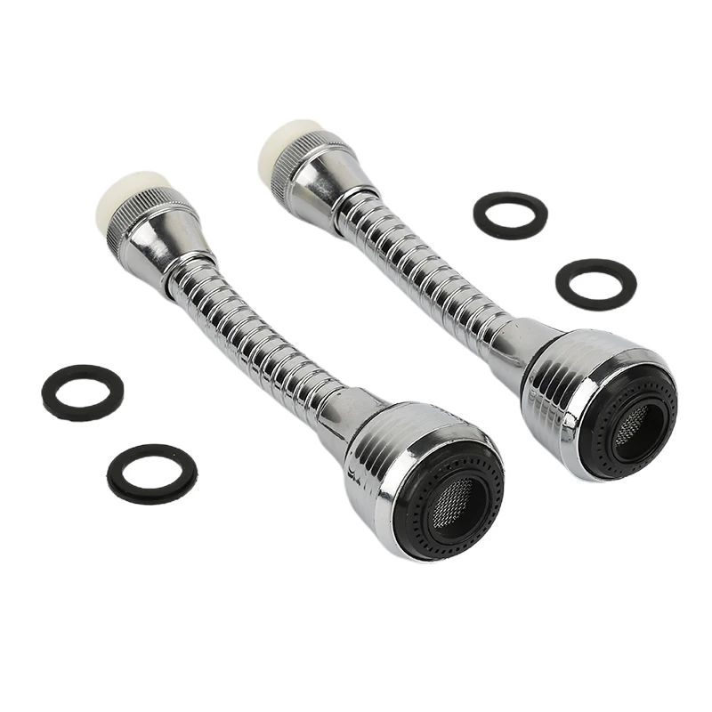

360 Rotate Water Tap Bubbler Extender Kitchen Faucet Nozzle Aerator ABS Water Saving Filter Spout Connector Bathroom Shower Head